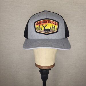 Red Dirt Hat Co. RDHC114  Grey & Black One Size Adjustable NWT